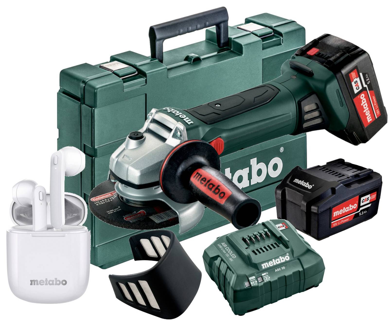 Metabo W 18 LTX 125 QUICK Szlifierka kątowa aku Elektronarzędzia akumulatorowe Szlifierki