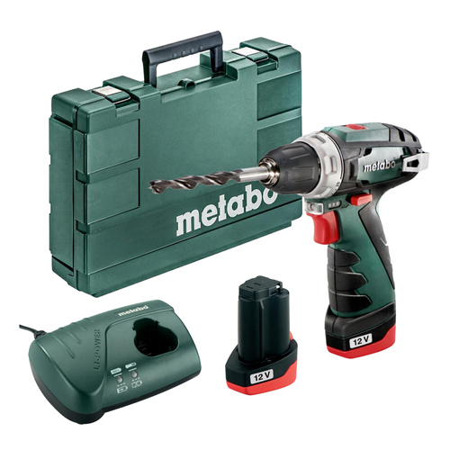 METABO POWERMAXX BS BASIC WIERTARKO-WKRĘTARKA AKUMULATOROWA 12V 2x2Ah