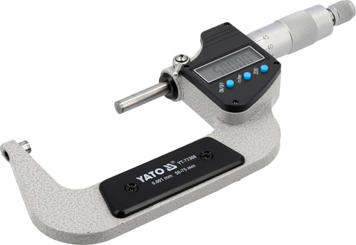 Yato YT-72308 Cyfrowy mikrometr elektroniczny zewnętrzny 50-75 mm / 0.001mm