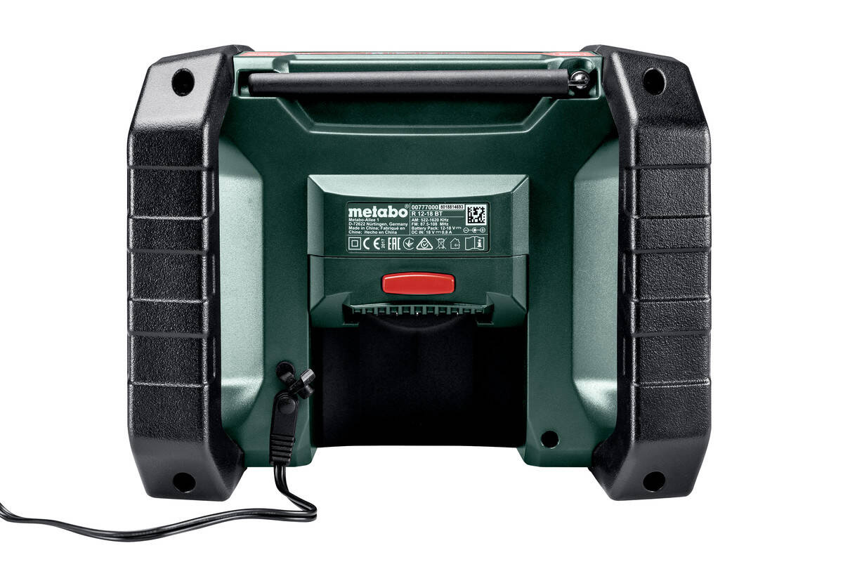 Metabo R 12-18 BT Akumulatorowe radio budowlane