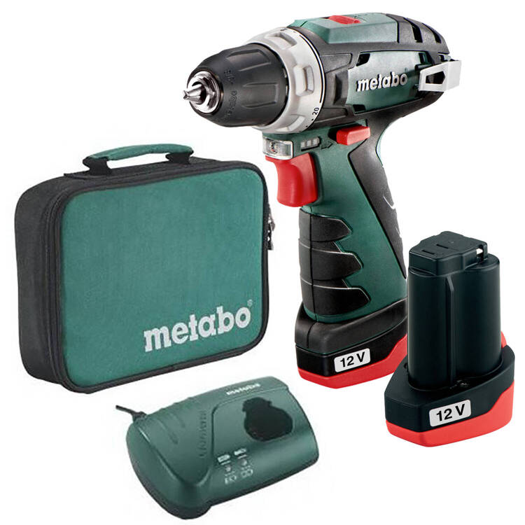 Metabo POWERMAXX BS Akum. wkrętarka 2 aku. 2Ah 