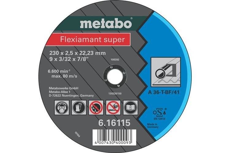 Metabo Tarcza Flexiamant 125x2,0x22,23 616101000