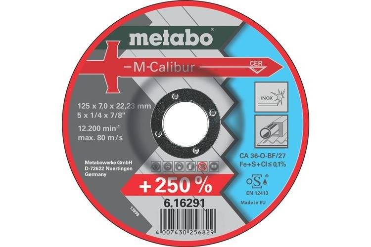 Metabo Tarcza M-Calibur 125 x 7,0x22,23 616291000