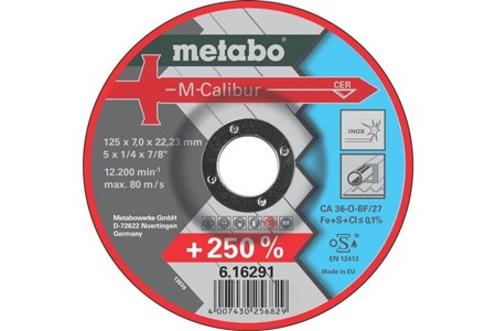 Metabo Tarcza M-Calibur 125 x 7,0x22,23 616291000